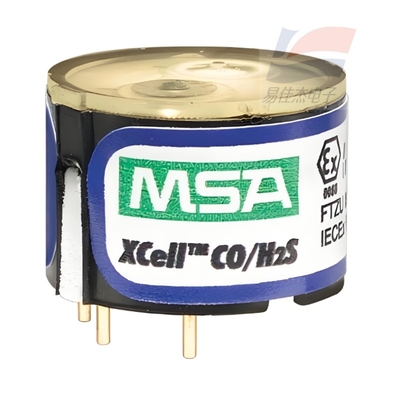 YJJ 10106725 XCell Dual Toxic Gas Sensor Replacement Kit voor koolmonoxide/zwaveldioxide (CO/H2S)