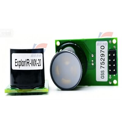 YJJ GSS ExplorIR-WX-20 NDIR CO2-gasdetector 0-20% Laag vermogen UART-uitgang voor draagbare luchtmelder