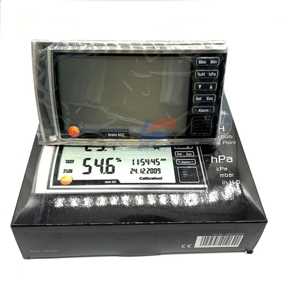 Testo 622 Digitale temperatuur- en vochtigheidsbarometrische manometer voor het milieu