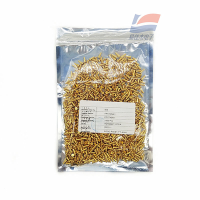 Vergulde 1U" Spring Probe Contact Pin FP177454-1 Pogo Pin Spring Needle