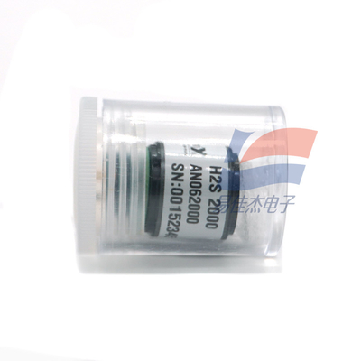 H2S 2000 Gevoeligheidsgassensor voor 0-2000 Ppm Meetbereik 60 25 NA/ppm 10 Ohm belastingweerstand