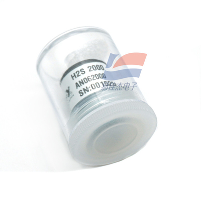 H2S 2000 Gevoeligheidsgassensor voor 0-2000 Ppm Meetbereik 60 25 NA/ppm 10 Ohm belastingweerstand