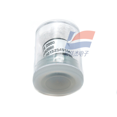 H2S 2000 Gevoeligheidsgassensor voor 0-2000 Ppm Meetbereik 60 25 NA/ppm 10 Ohm belastingweerstand