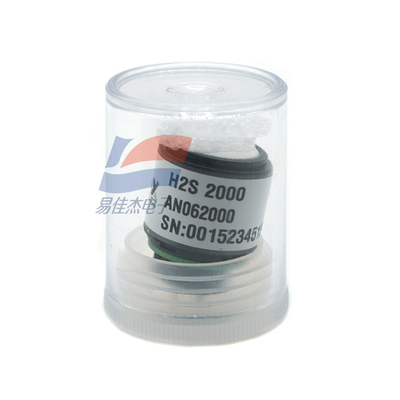 H2S 2000 Gevoeligheidsgassensor voor 0-2000 Ppm Meetbereik 60 25 NA/ppm 10 Ohm belastingweerstand