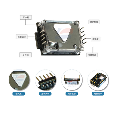 YJJ CRIR M1 CO2 C06-0801-000 Carbondioxide sensor Niet-dispergente infrarood (NDIR) hoofdgassensor