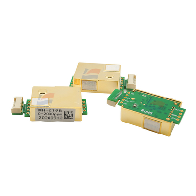 YJJ MH-Z19C CO2-gassensor voor HVAC-koelinstallaties Kenmerken: de MH-Z19C kooldioxidegassensor (hierna de sensor genoemd) is een algemene intelligente kleine