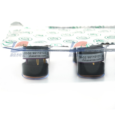 O2-G2 Miniatuurgrootte Gaszuurstofsensor O2 Sensor Elektrochemische gassensor Standaard Galavanische sensoren Gebruiklood voor de grootste betrouwbaarheid Maar vaste levensduur Draagbare gasdetectoren