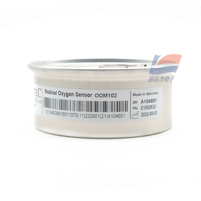 Oxygen O2 Gas Sensor OOM102 E01-00-0019 Voor anesthesie systemen en respiratoren
