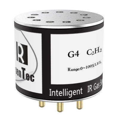 YJJ G4-C2H2 Infrarood Acetyleen Gassensor Niet-Dispersief Infrarood (Dual-Beam)