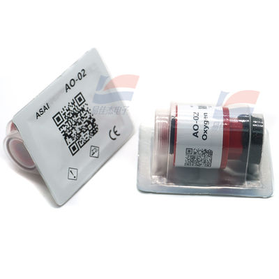 Snelle reactie en hoge nauwkeurigheid onder partiële druk Elektrochemie AO-02 Zuurstofsensor voor 0-100% Vol.O2 meting