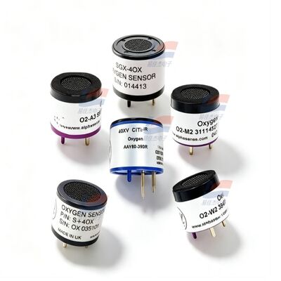 YJJ O2-W2 Elektrochemische Zuurstofsensor 0-30% Vol voor Draagbare Gasdetector Module voor Besloten Ruimtes
